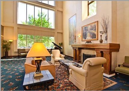 Quality Suites ロックビル インテリア 写真